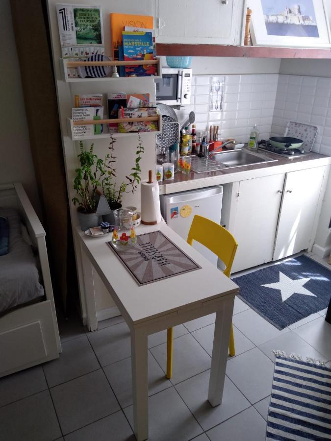 Charming Studio With Patio In The Heart Of Marseille Eksteriør billede